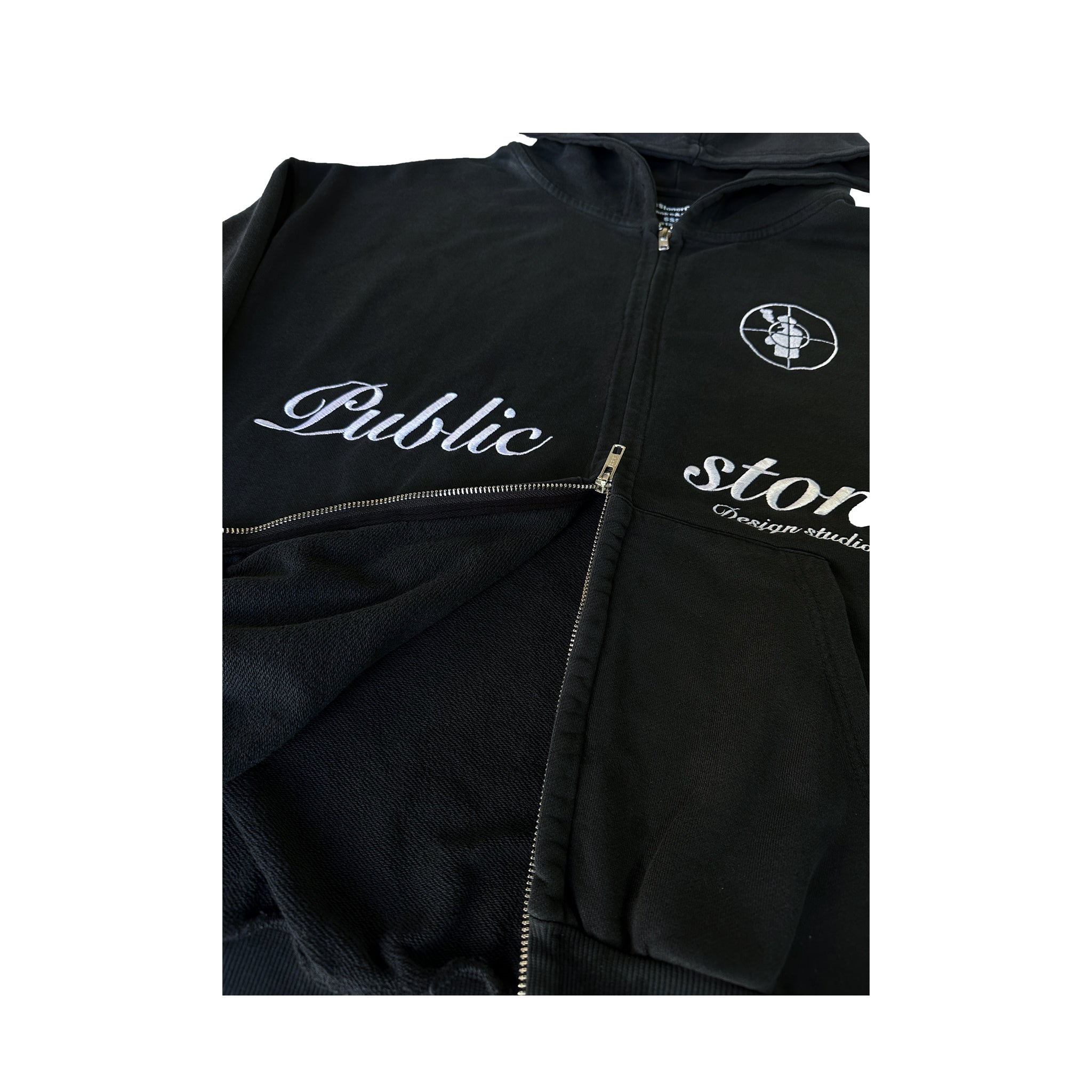 White Logo Hoodie SS26